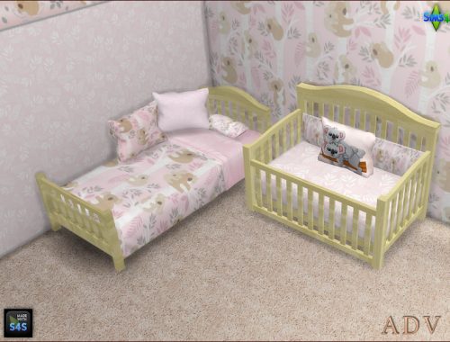 Toddler And Infant Beds With Pillows