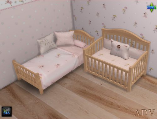 Toddler And Infant Beds With Pillows