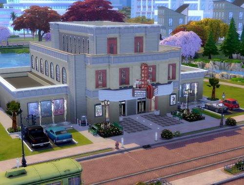 Le Cinema Plumbob (Ts3 to TS4)