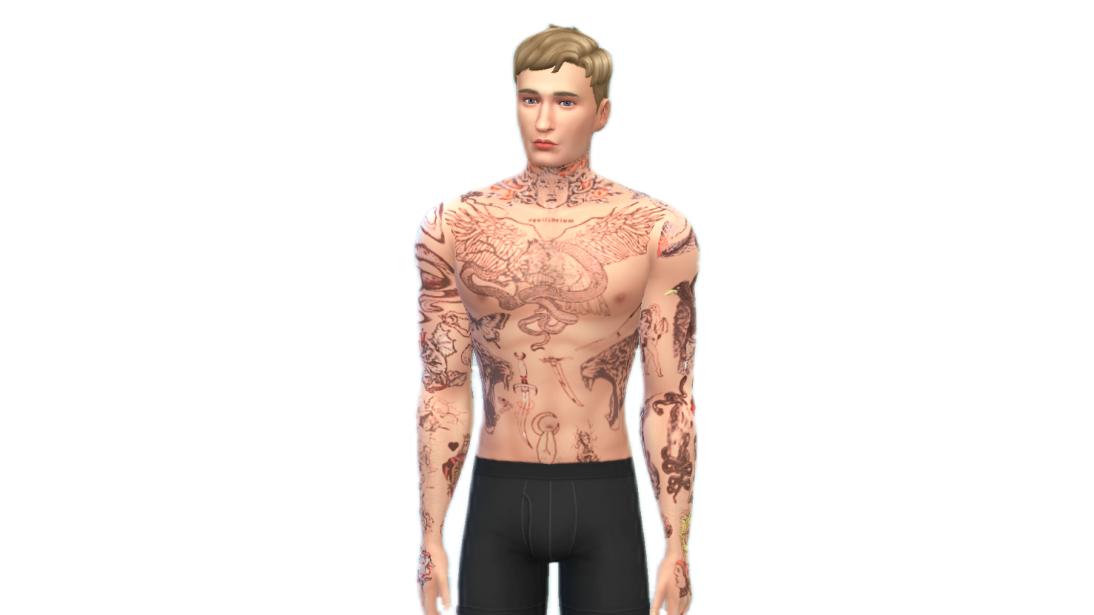 Misho Amoli Full Body Tattoo The Sims 4 Catalog 7362