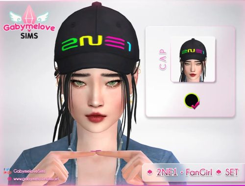 ♠ 2NE1 • FanGirl ♠ Clothes SET | Updated 2023
