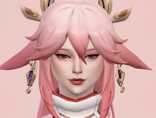 The Sims 4 | YAE MIKO GENSHIN IMPACT