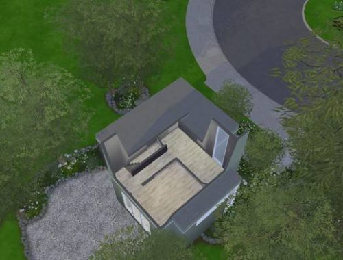 Small Modern Starter Home - Shell