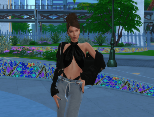 Bella Hadid SIM + SKIN + EYES