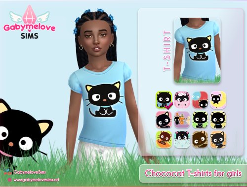 Chococat T-shirts for girls | Updated 2023