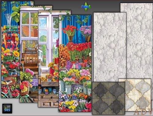 Walls Floors And Paintings For Shops