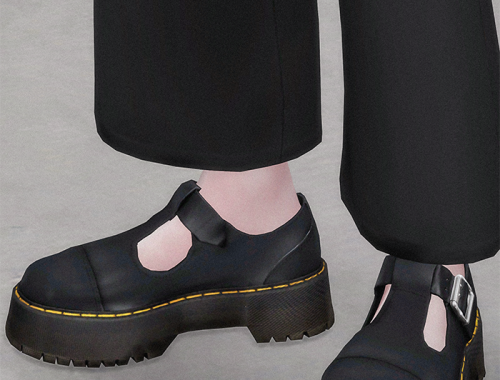 Dr Martens Ethan Smooth Platform Oxfords