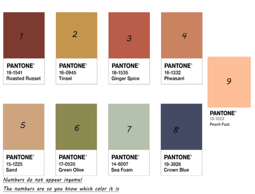 Pantone Neutral Tints