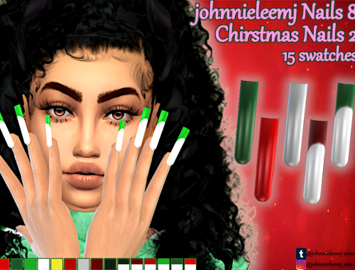 johnnieleemj Nails 8 (Christmas Nails 2)