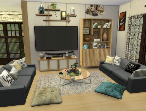 Japanese Villa - CC Build