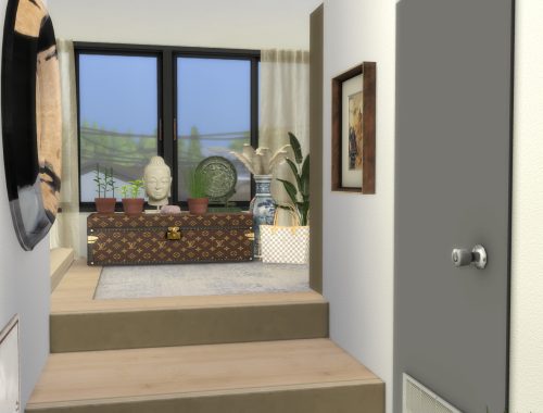Japanese Apartment CC Build