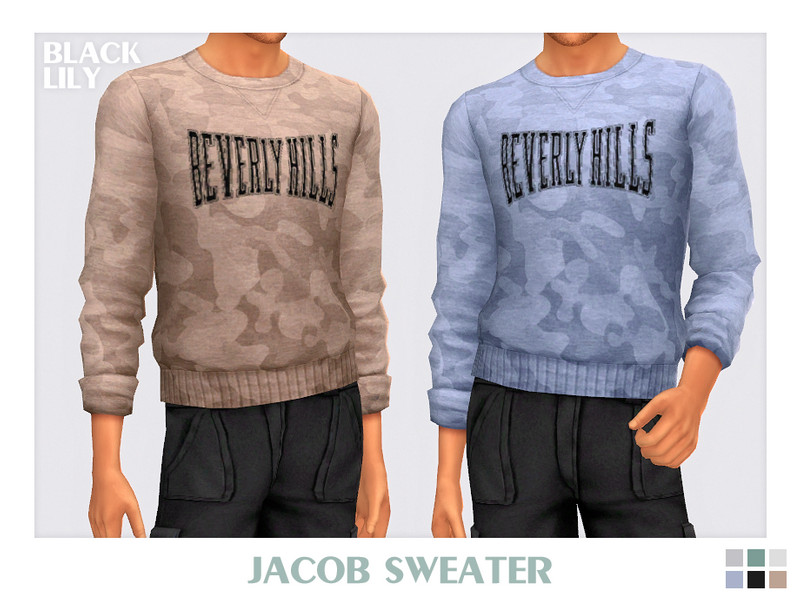 Jacob Sweater - The Sims 4 Catalog