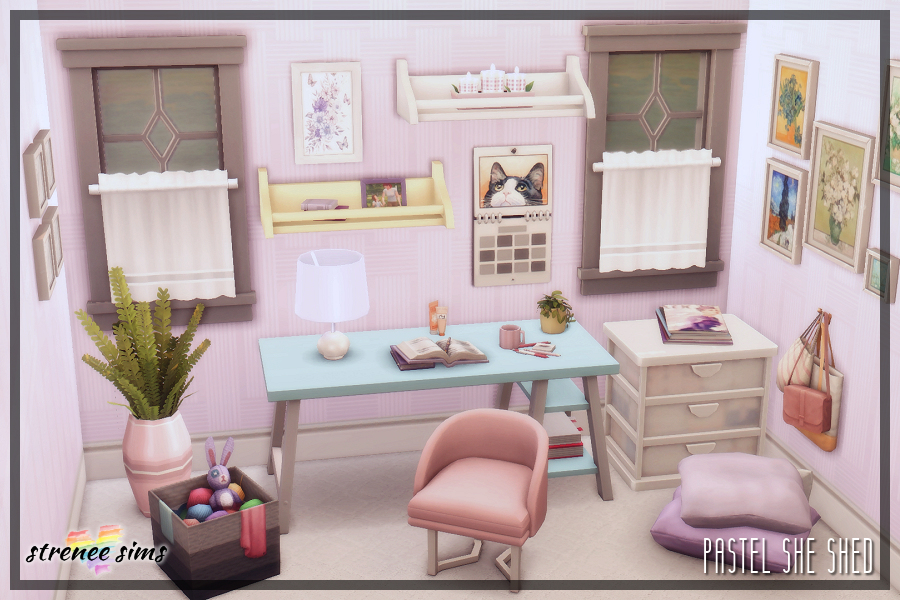 Pastel She Shed - The Sims 4 Catalog