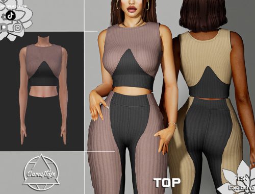 Tori Set - Leggings - The Sims 4 Catalog