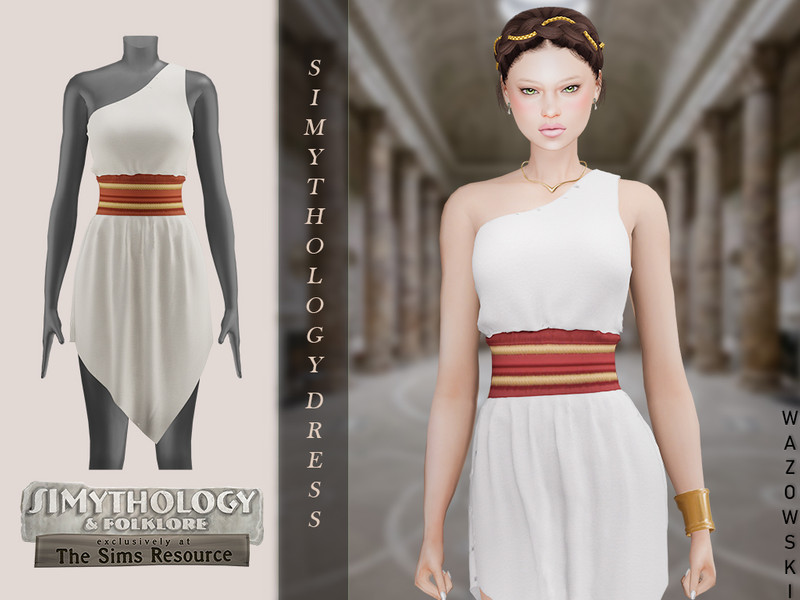 Simythology Dress 2 - The Sims 4 Catalog
