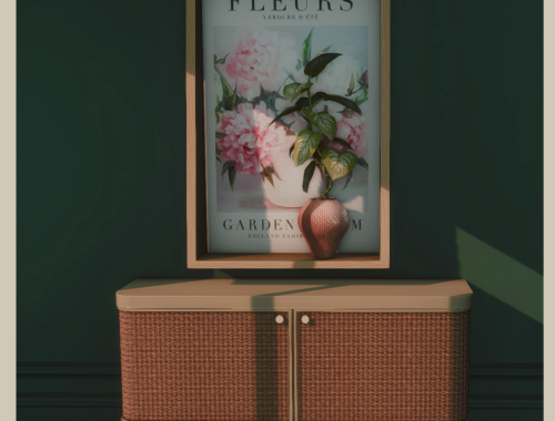 pretty prints shelf
