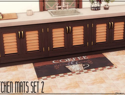 Kitchen Mats Set 2