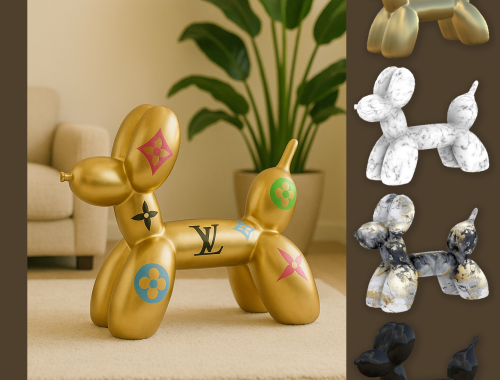 Balloon Dog Chair