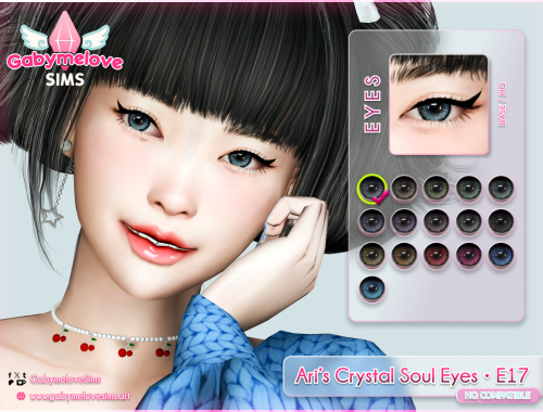 Ari's Crystal Soul Eyes • E17, contact lenses [HQ]