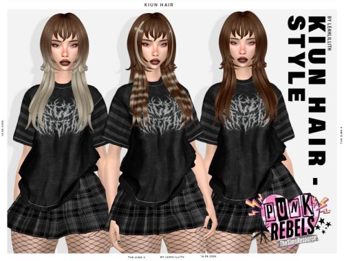 Punk Rebels Kiun Hairstyle