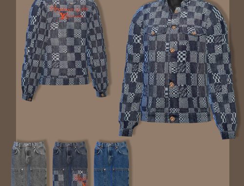 Shorts & Denim jacket