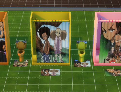 The Boondocks Bathroom Set