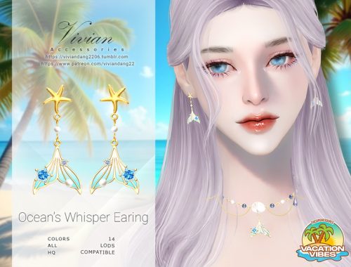 Ocean Whisper - Earing
