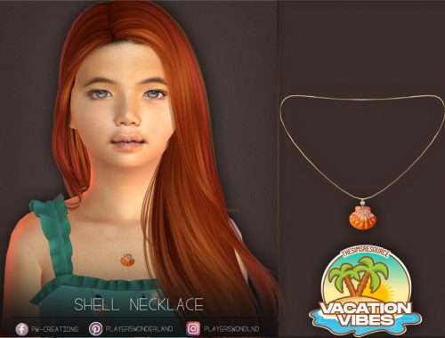 Shell Necklace Kids