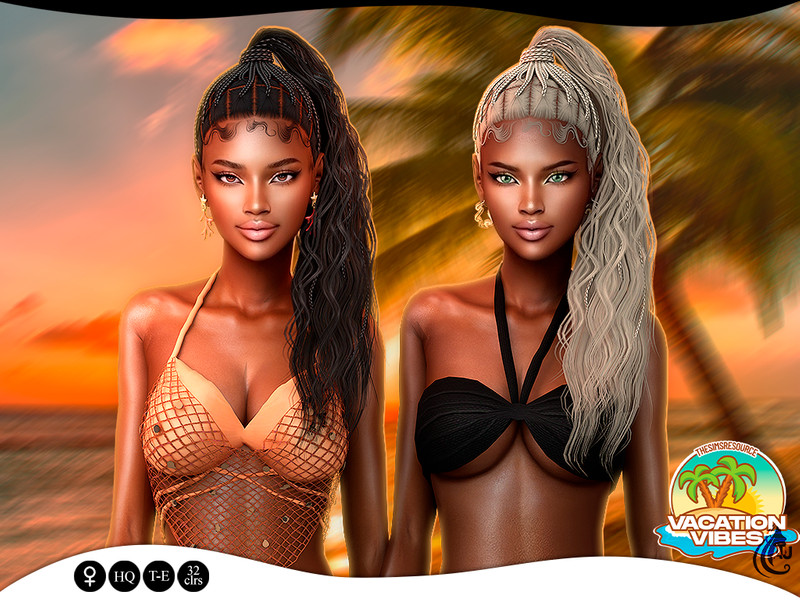 Vacation Vibes - Dieula - Hairstyle v4