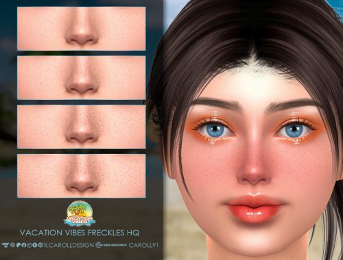 Vacation Vibes Freckles HQ