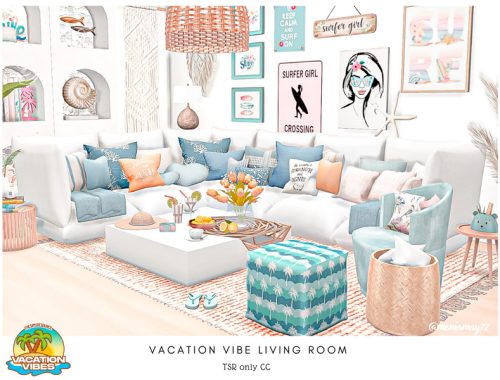 Vacation Vibe Living Room