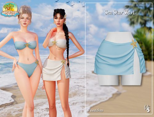 VacationVibes - SeaStar Skirt