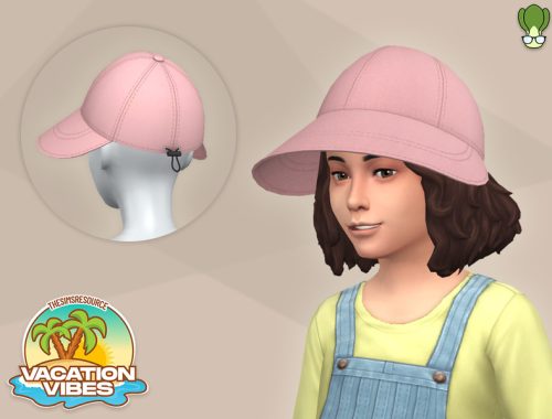 Wide Brim Sun Cap - Child