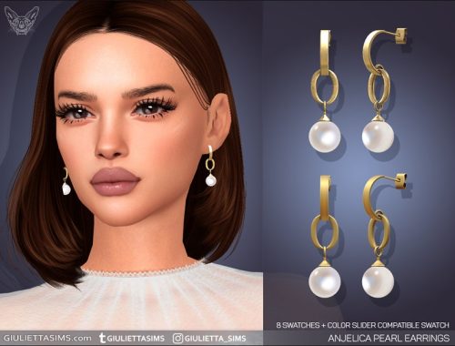 Anjelica Pearl Earring