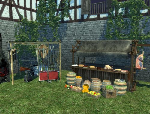 The Sims 4: Medieval CC Collection