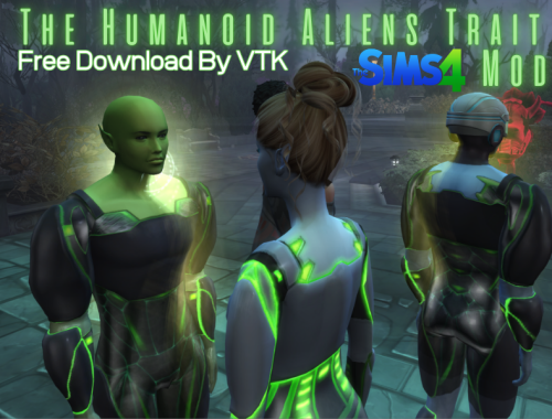 The Humanoid Aliens Trait Mod