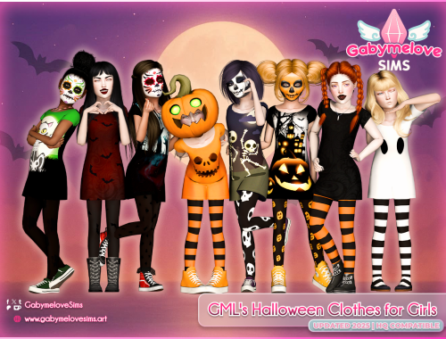 GML's Halloween Clothes for Girls Collection | UPDATED 2025 [HQ]