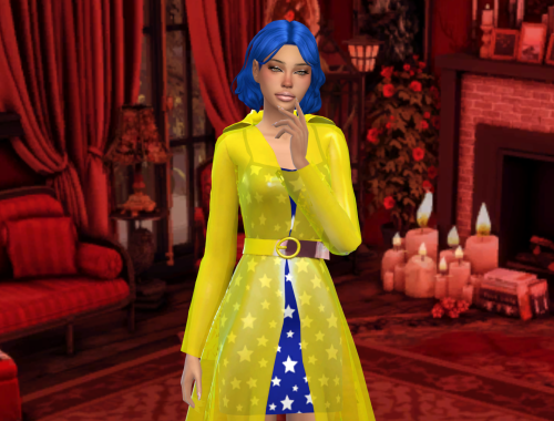 Coraline Blue