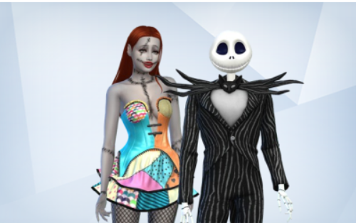 Sally & Jack Skeleton