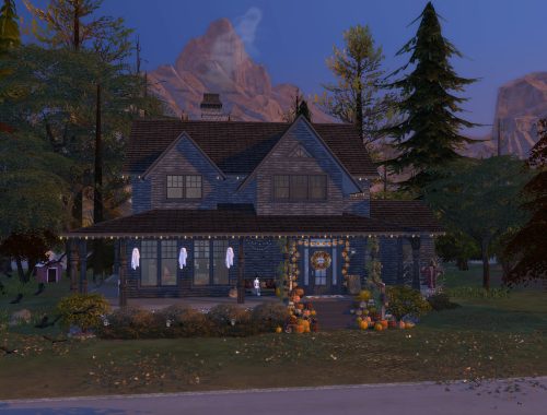 The Sims 4: Dark Autumn - CC Build