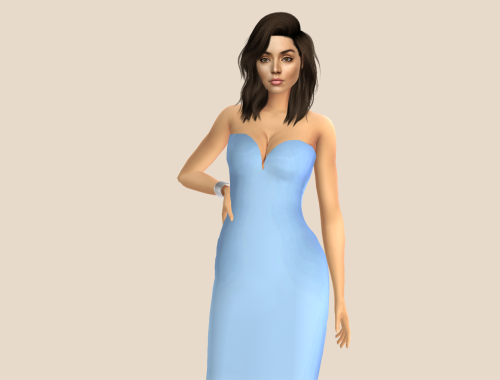 Ana de Armas - realistic in sims 4