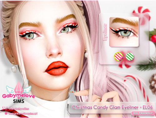 Christmas Candy Glam Eyeliner • EL06
