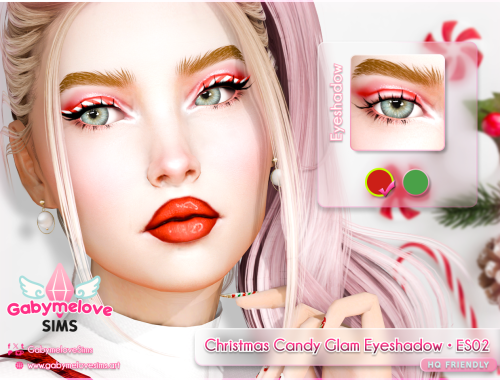 Christmas Candy Glam Eyeshadow • ES02