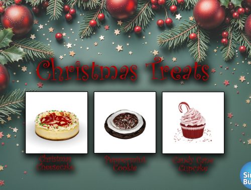 The Sims 4: Christmas Treats - CC Food🍫🎄❄️