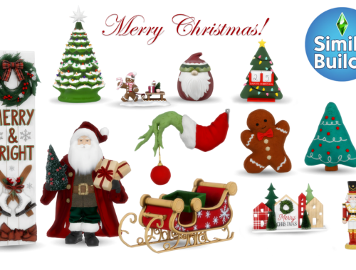 The Sims 4: Christmas CC Collection🎄