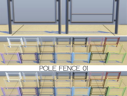 Pole Fences - Deco