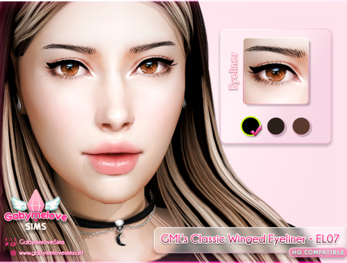 GML’s Classic Winged Eyeliner • EL07