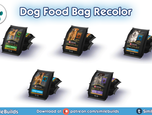 The Sims 4: Dog Food Bag Recolor 🦴