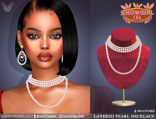 Showgirl Era - Layered Pearl Necklace