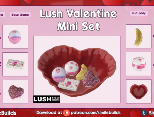 The Sims 4: Lush Valentine ❤️ Mini Set